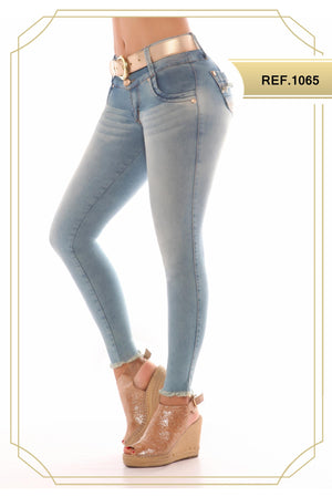 Ref. 051 -1065 Pantalon Colombiano de Dama Moldeador de venta en España - Ropa Colombiana