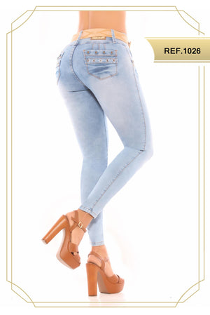 Ref. 051 -1026 OFERTA Jean Push Up Colombiano Horma Perfecta - Ropa Colombiana