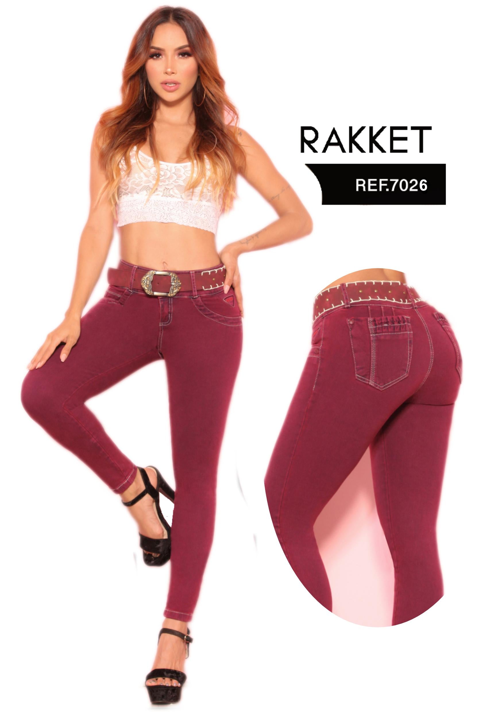 Ref. 006 -7026 Jean levantacola - Ropa Colombiana