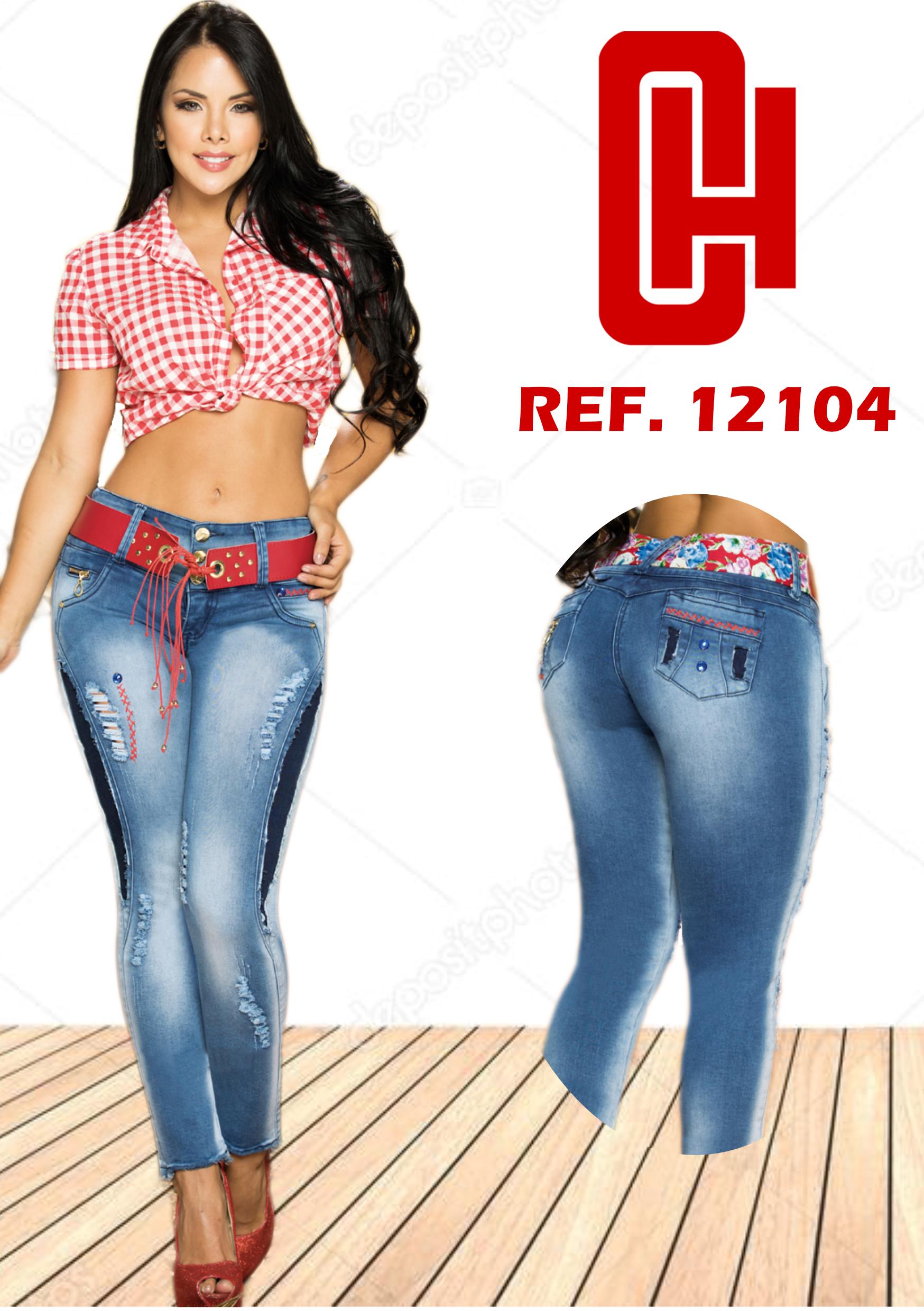 Ref. 001 -12104 Jean Levantacola - Ropa Colombiana