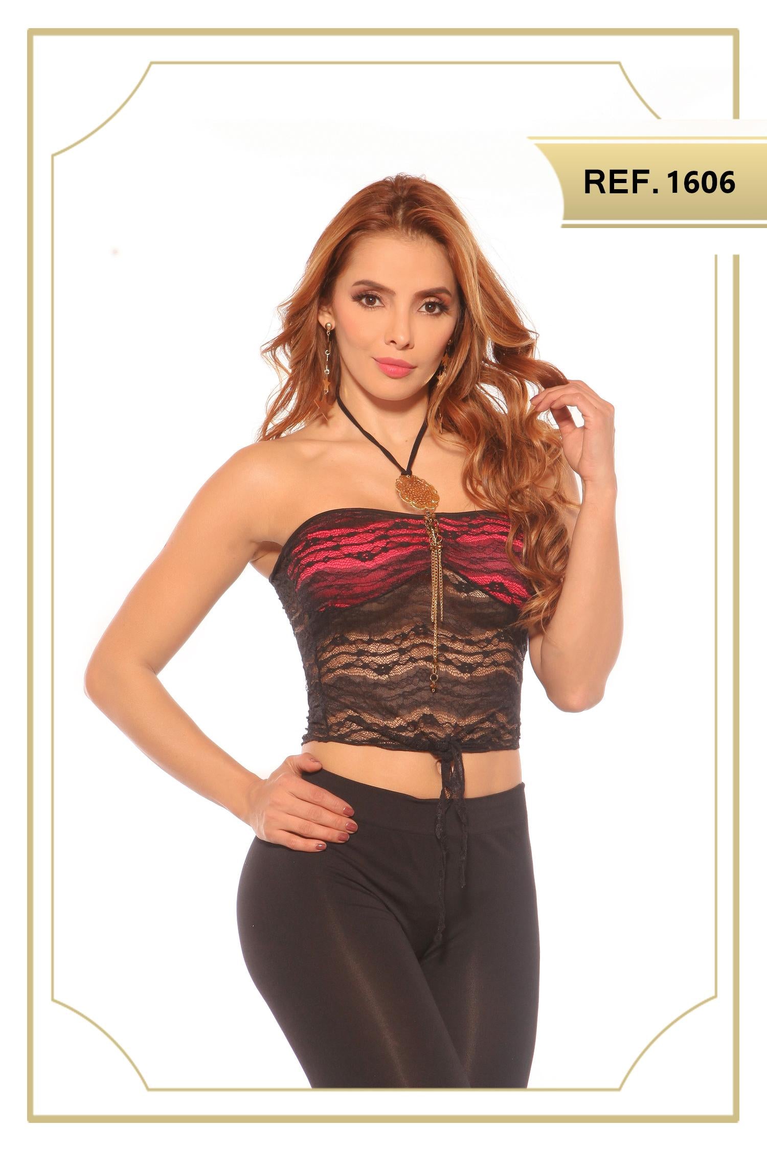 Ref. 004 -1606 Blusa Sexy Dama - Ropa Colombiana