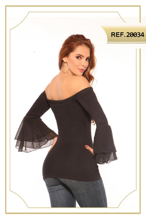Ref. 004 -20034 Blusa de Moda - Ropa Colombiana