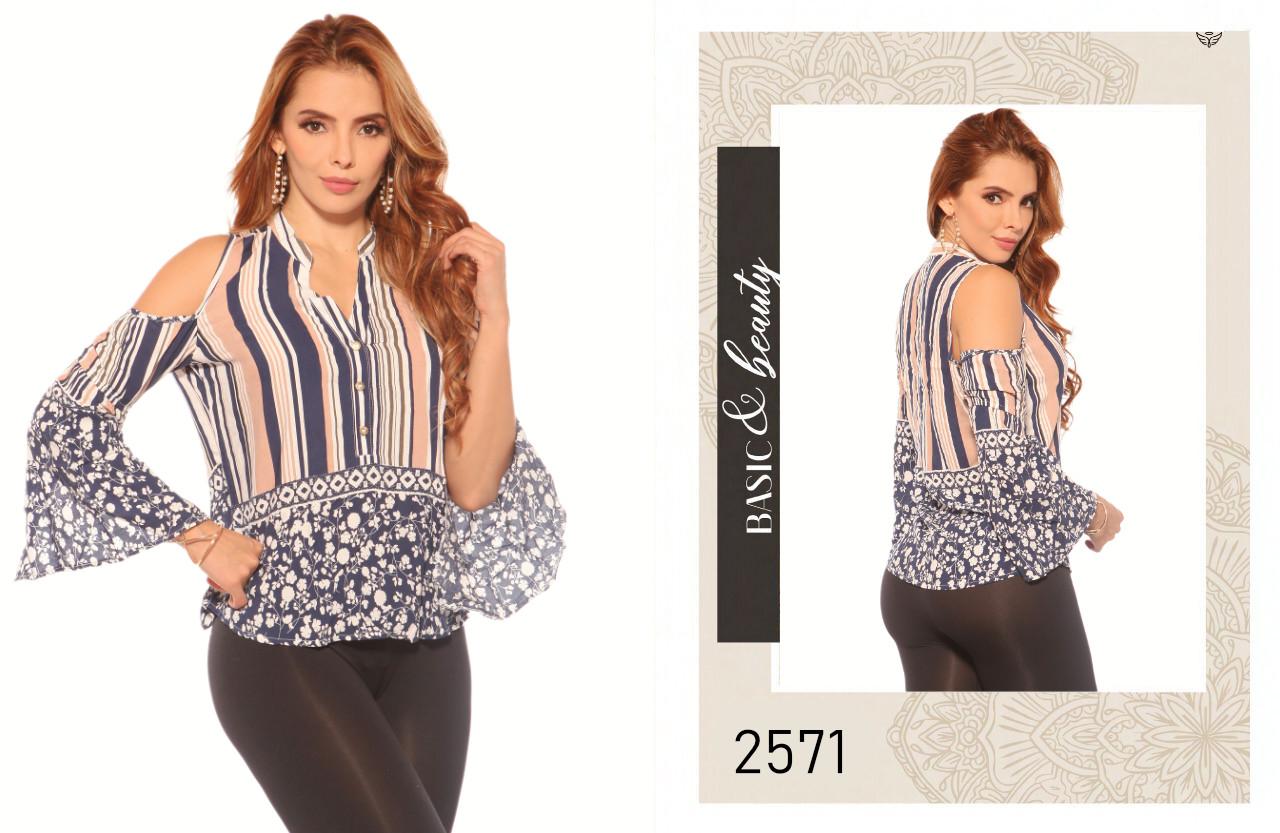 Ref. 015 -2571 Blusa de moda - Ropa Colombiana