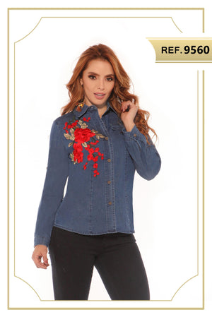 Ref. 003 -9560 BLUSA SEXY - Ropa Colombiana