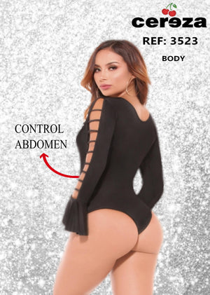 Ref. 004 -3523 Body sexy con refuerzo interno - Ropa Colombiana