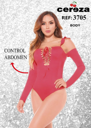 Ref. 004 -3705 Body sexy con refuerzo interno - Ropa Colombiana