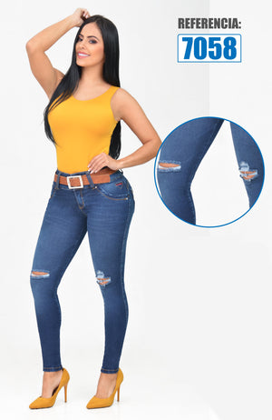 Ref. 006 -7058 Vaquero Levanta Cola Colombiano Horma Perfecta - Ropa Colombiana