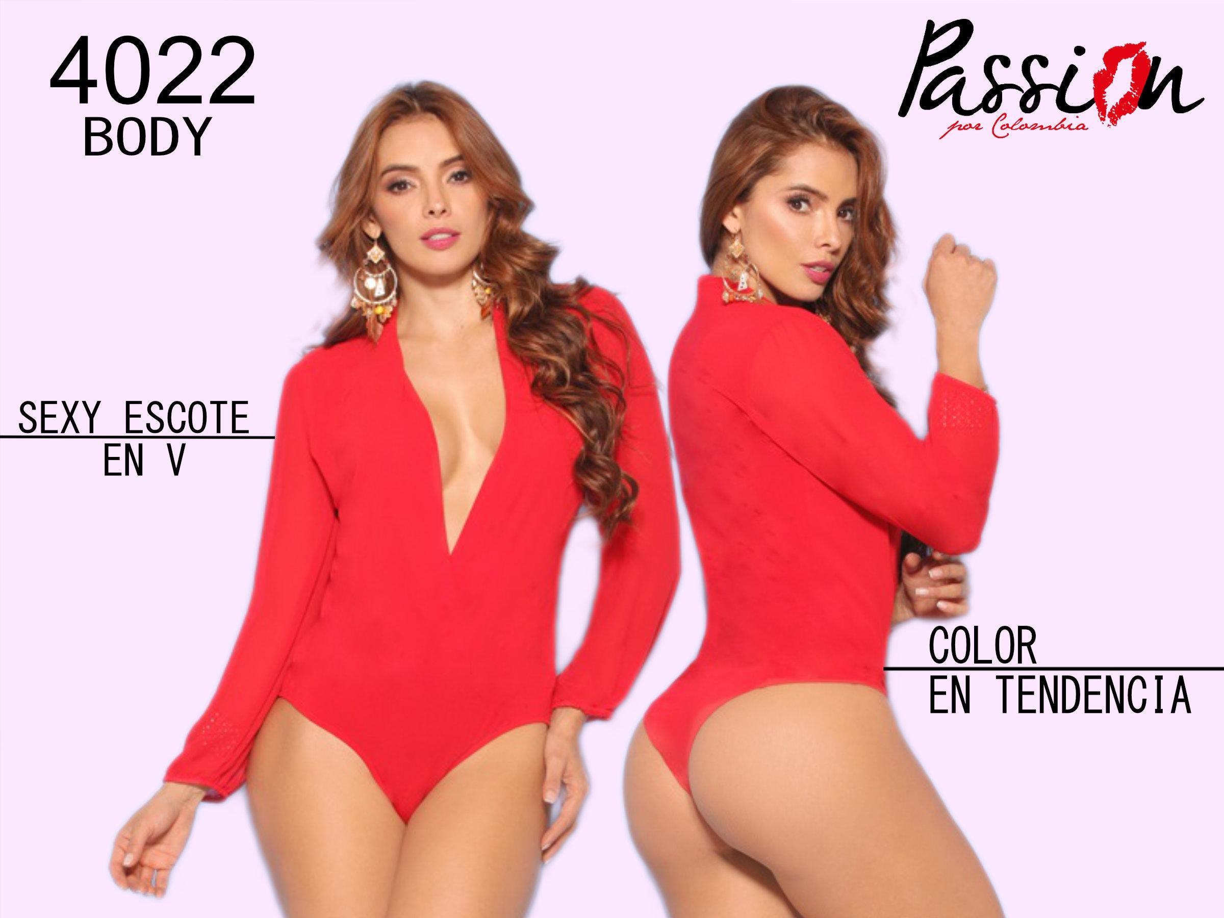 Ref. 048 -4022 Body de fiesta - Ropa Colombiana