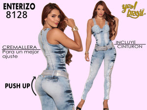 Ref. 015 -8128 ENTERIZO LEVANTACOLA COLOMBIANO - Ropa Colombiana