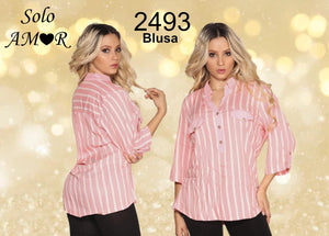 Ref. 015 -2493 Blusa de Dama - Ropa Colombiana