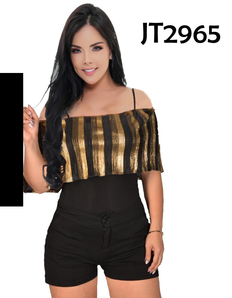 Ref. 003 -JT2965 Blusa Americana para dama - Ropa Colombiana