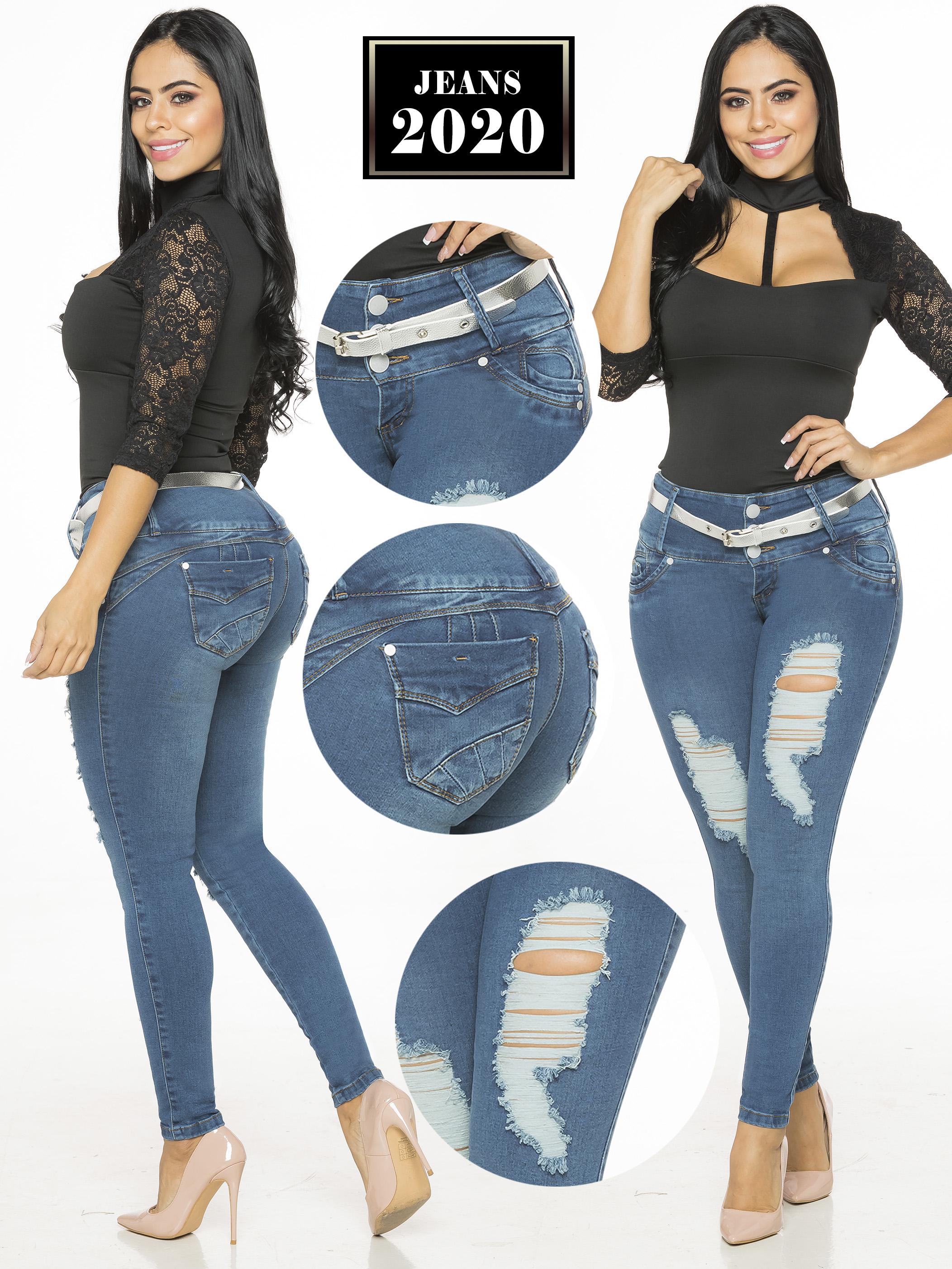 Ref. 061 -2020 Jeans Push Up Colombiano de Moda horma perfecta - Ropa Colombiana