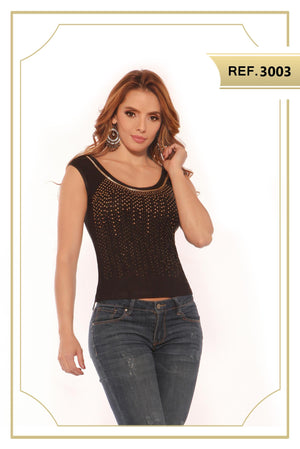 Ref. 005 -3003 BLUSA SEXY DAMA - Ropa Colombiana
