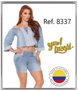 Ref. 015 -8337 CONJUNTO Short - Ropa Colombiana