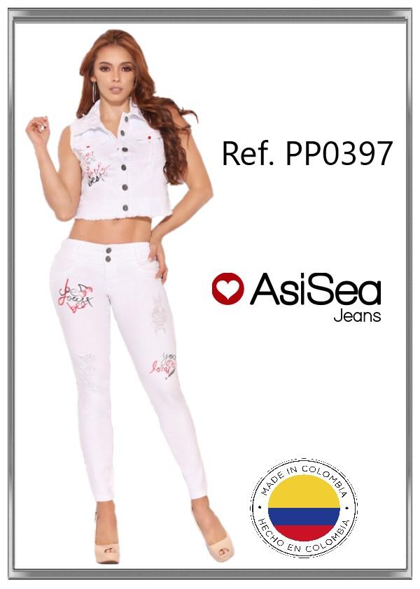 Ref. 011 -PP00397 Conjunto Chaleco - Ropa Colombiana