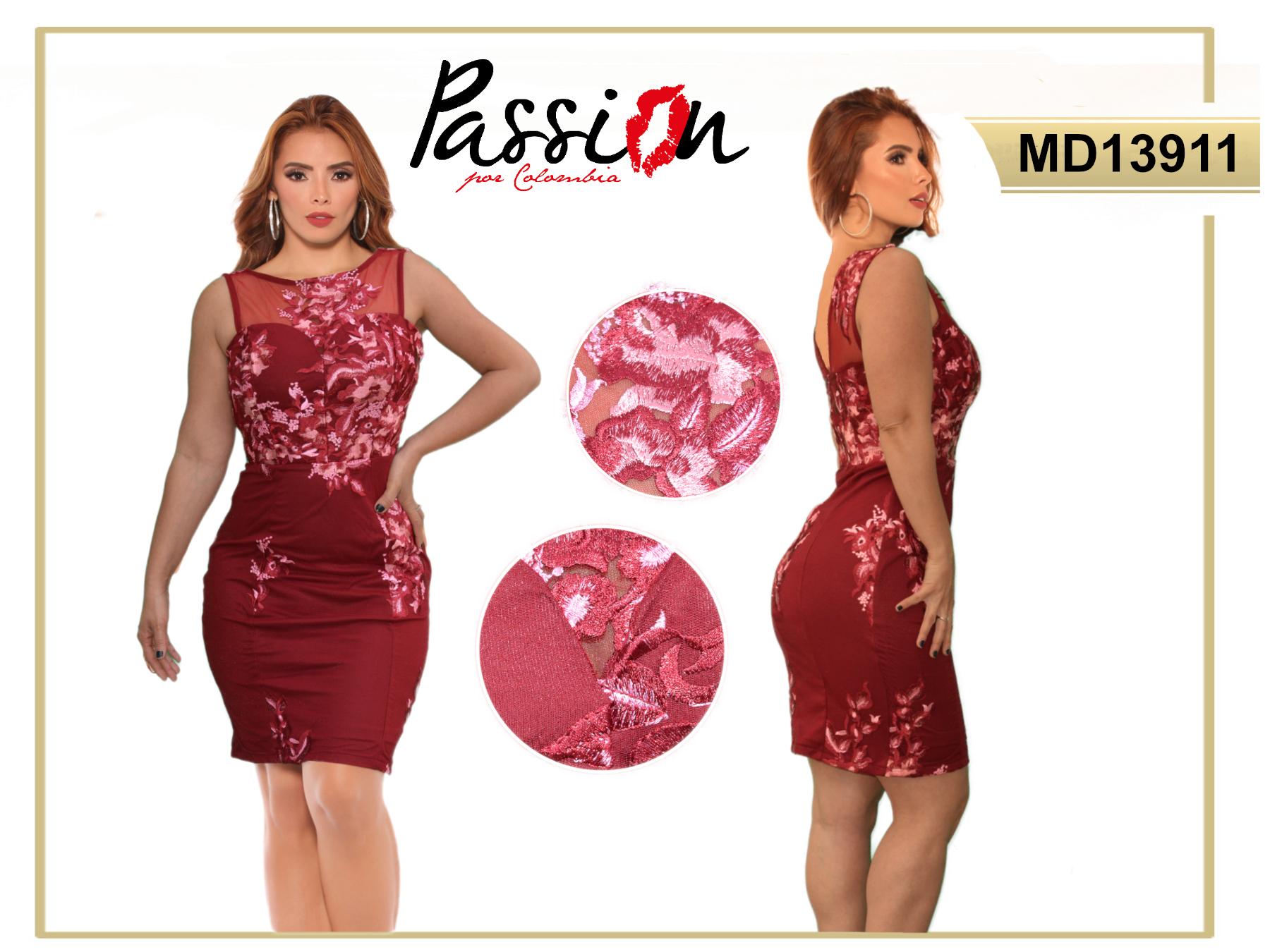 Ref. 003 -MD13911 Vestido sexy - Ropa Colombiana