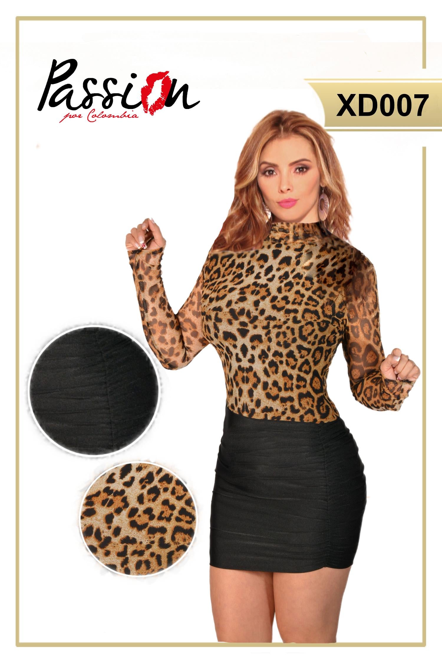 Ref. 003 -XD007 Vestido de fiesta corto Americano - Ropa Colombiana