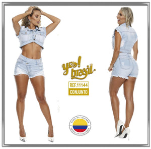 Ref. 018 -11144 conjunto short - Ropa Colombiana