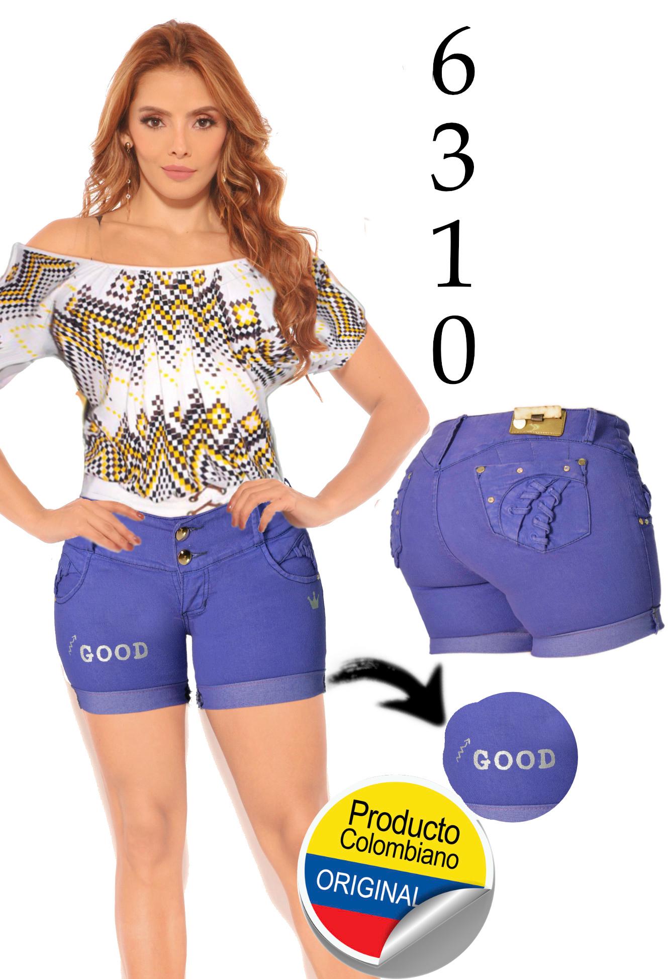 Ref. 006 -6310 SHORT LEVANTACOLA COLOMBIANO DESEO