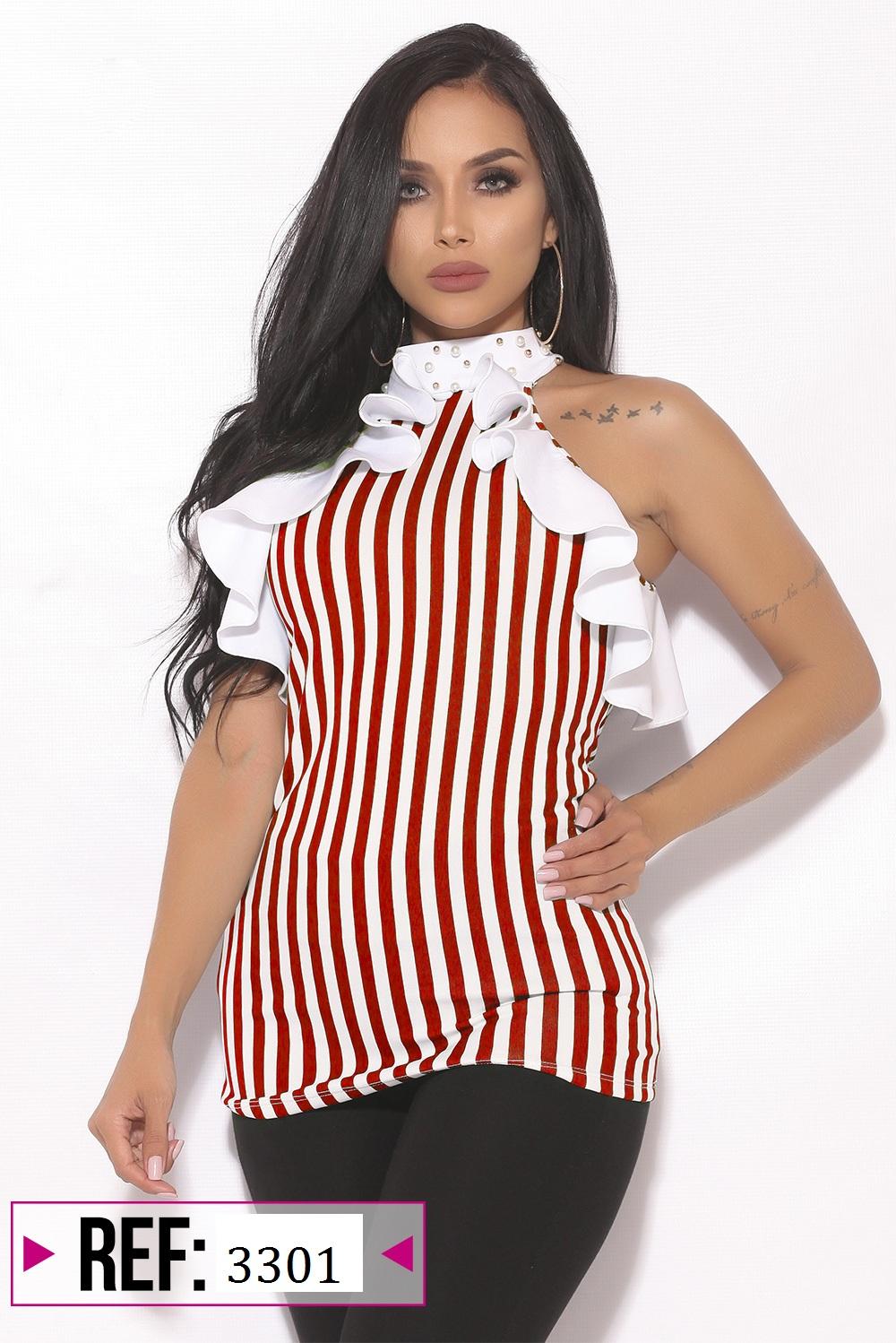 Ref. 004 -3301 Blusa Sexy - Ropa Colombiana