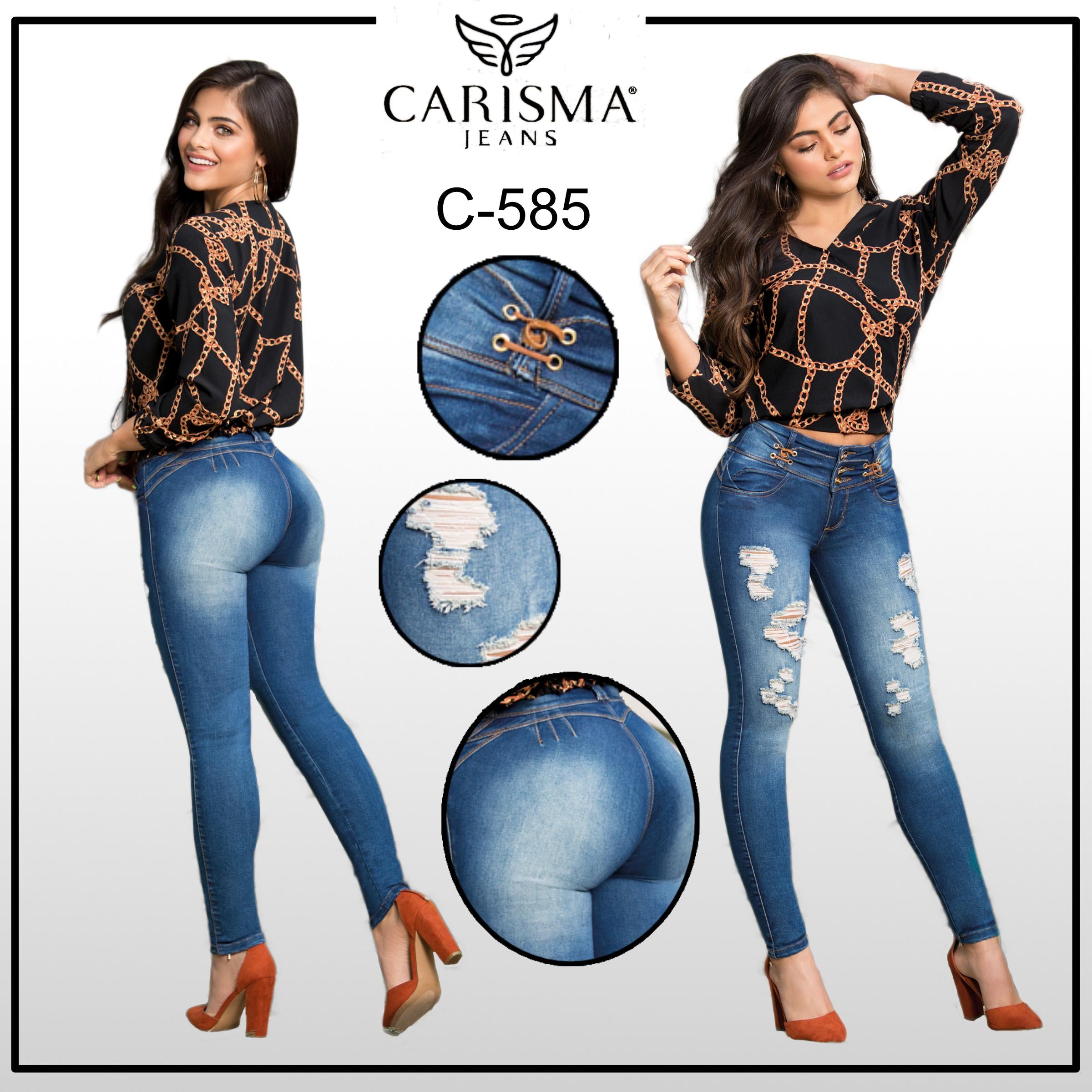 Ref. 070 -C-585 Vaquero para dama moda colombiana levanta cola - Ropa Colombiana