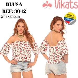Ref. 015 -3642 Blusa sexy - Ropa Colombiana