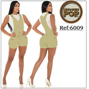 Ref. 076 -UP6009 Peto Short Estilo Cargo moda Colombiana - Ropa Colombiana