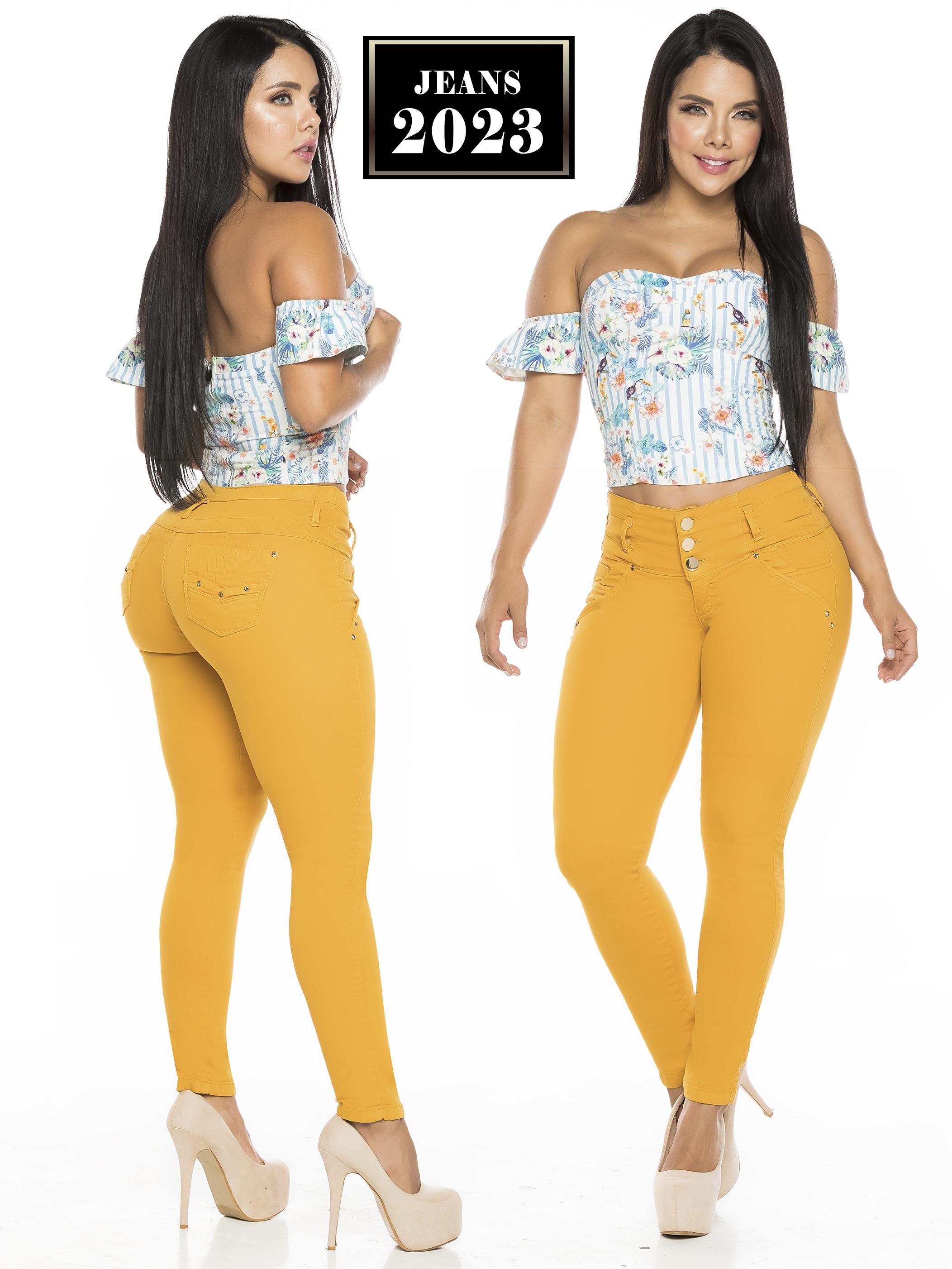 Ref. 061 -2023 Vaqueros jean push up colombianos - Ropa Colombiana