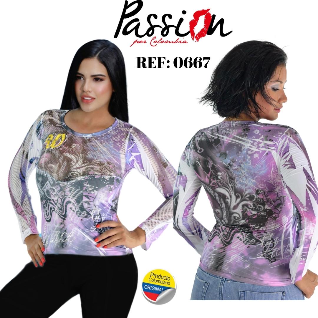 Ref. 003 -0667 Blusa - Ropa Colombiana