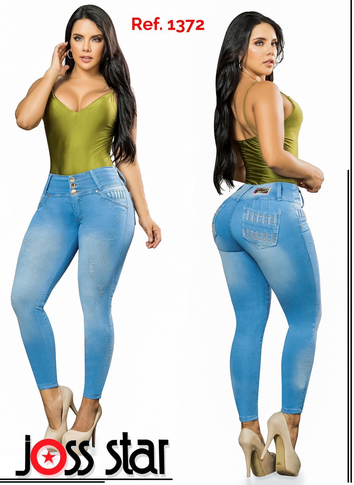 Ref. 051 -1372 Jean push up colombiano de moda - Ropa Colombiana