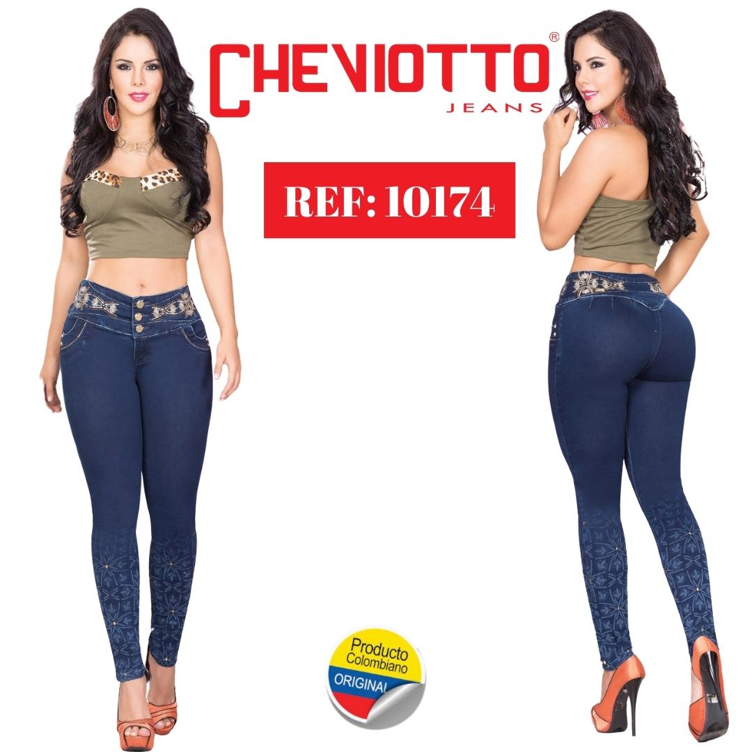 Ref. 001 -10174 JEANS DAMA - Ropa Colombiana