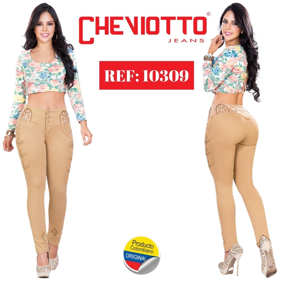 Ref. 001 -10309 JEANS LEVANTACOLA COLOMBIANO - Ropa Colombiana