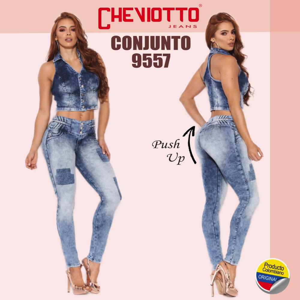 Ref. 001 -9557 Conjunto Levanta cola Colombiano