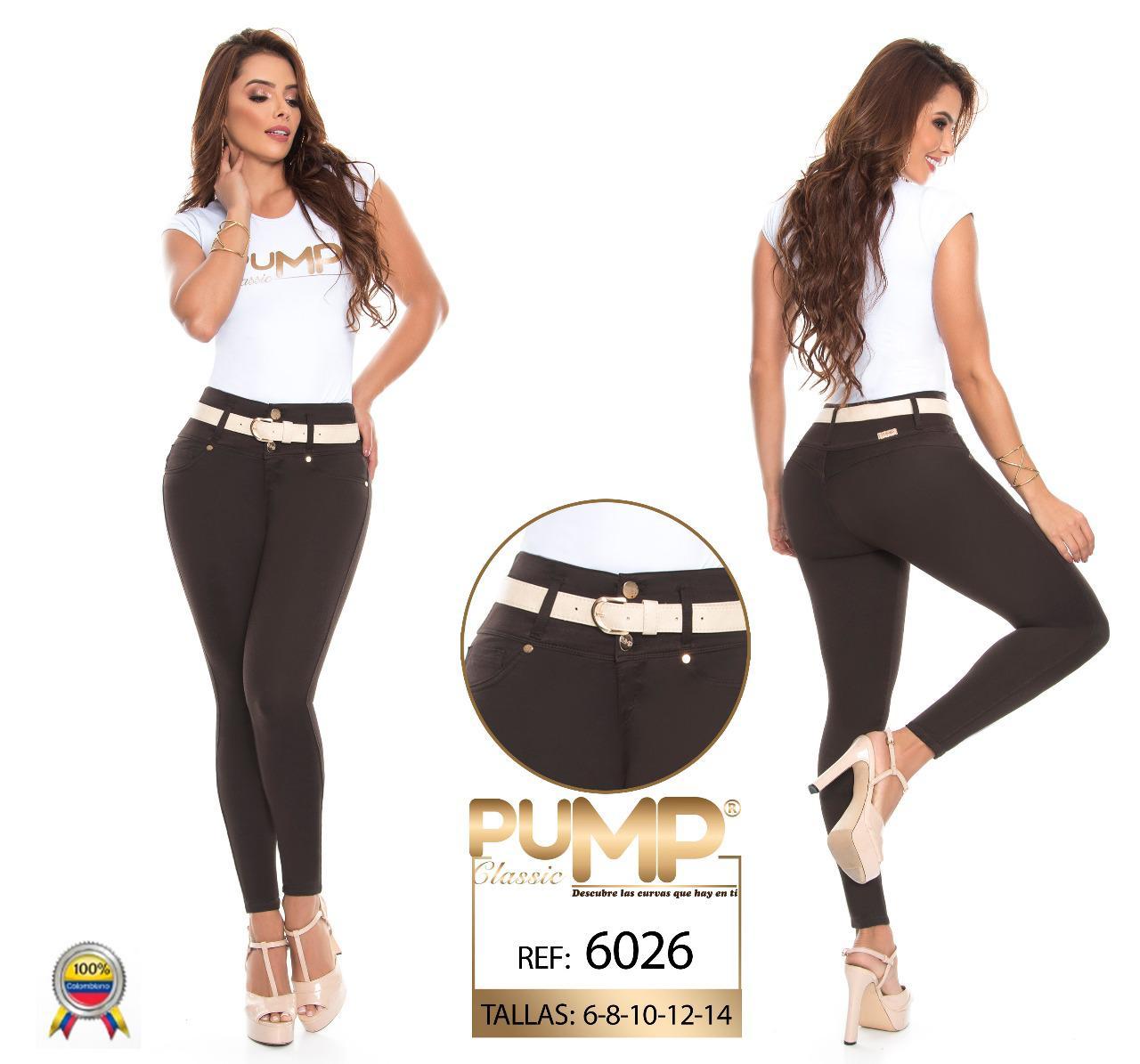 Ref. 063 -P-6026 Vaqueros Push Up Colombianos Originales - Ropa Colombiana