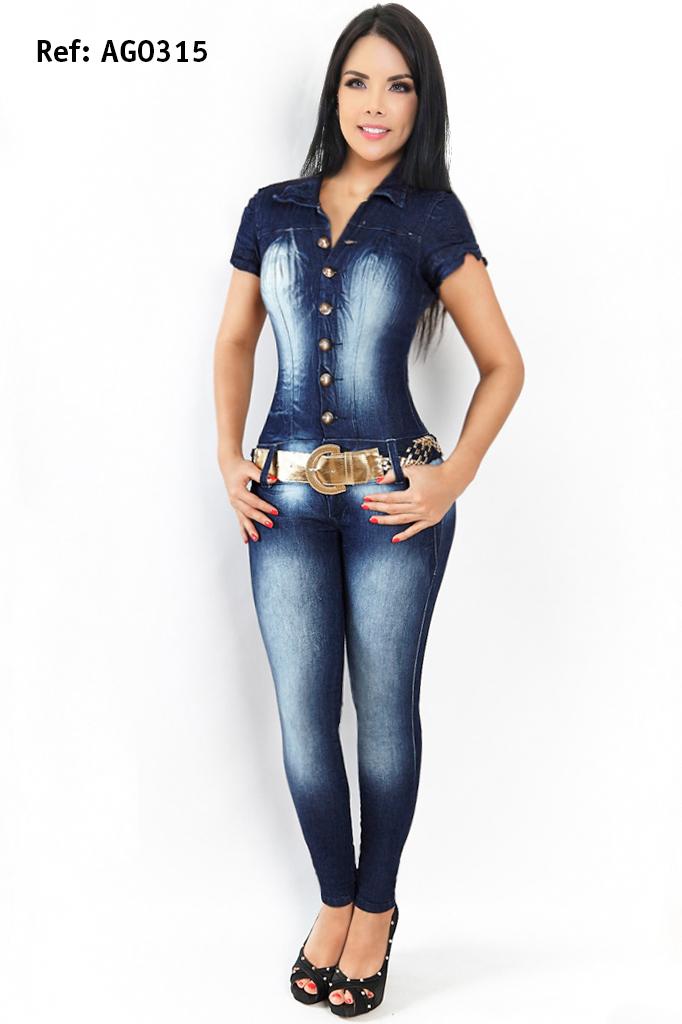 Ref. 011 -AG0315 Enterizo Asi Sea - Ropa Colombiana