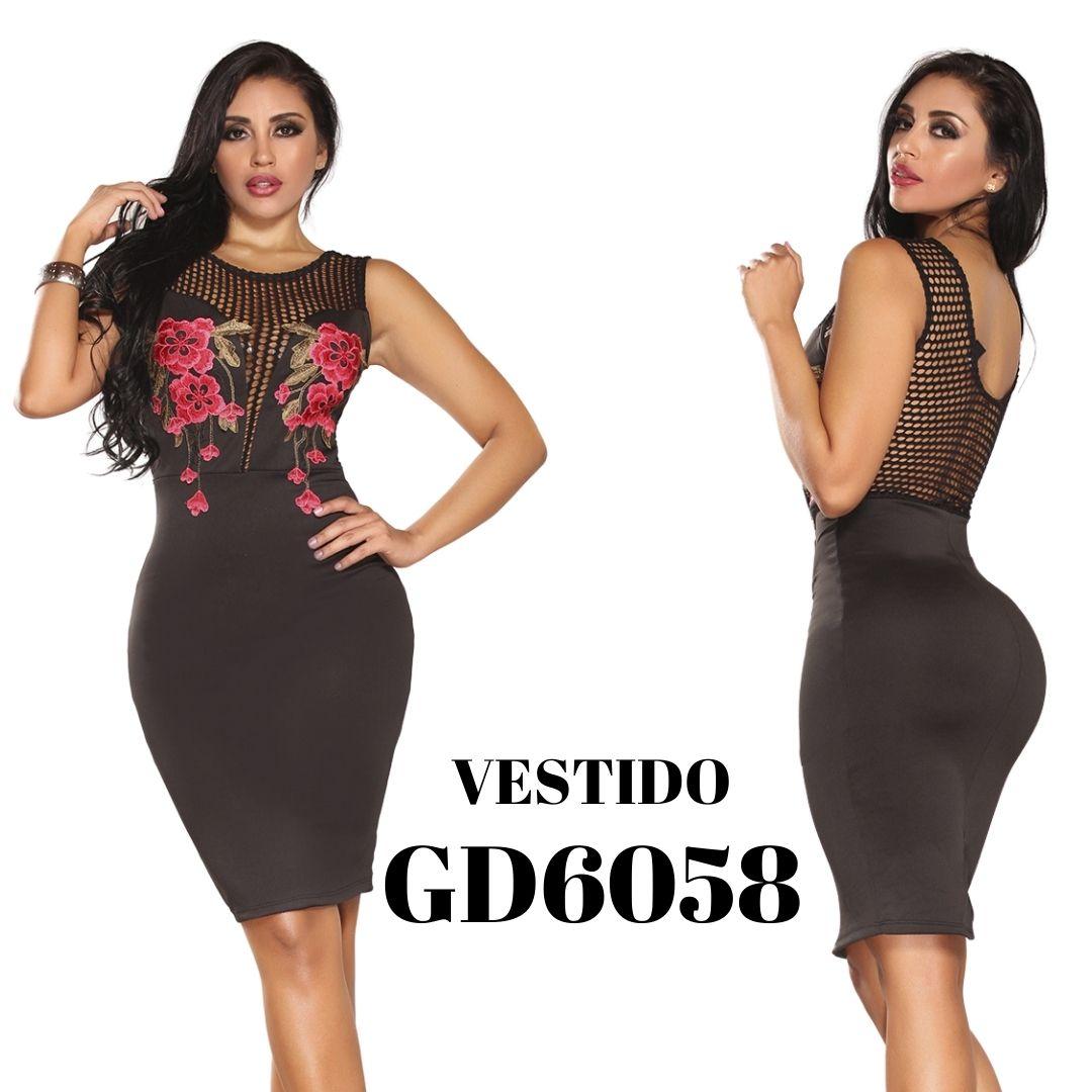 Ref. 003 -GD6058 Vestido de Fiesta - Ropa Colombiana