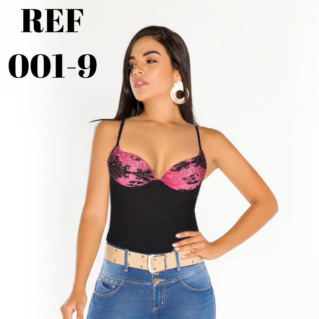 Ref. 008 -001-9 BODY ARTESANAL COLOMBIANO - Ropa Colombiana