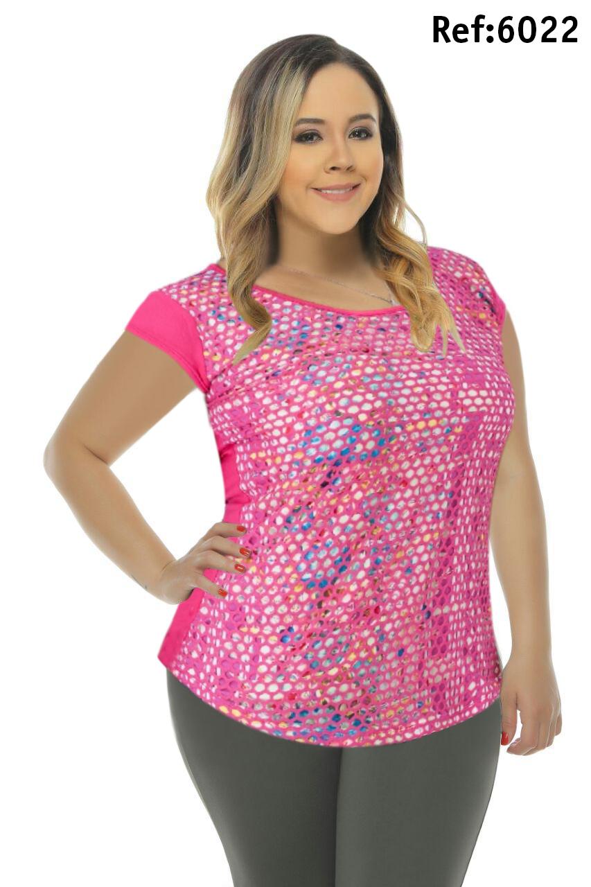 Ref. 005 -6022 Blusa Bambu talla grande - Ropa Colombiana
