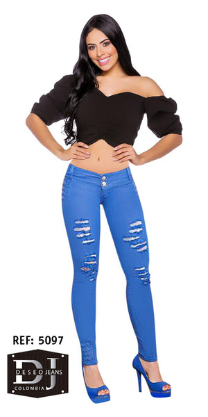 Ref. 006 -5097 Jean Deseo - Ropa Colombiana