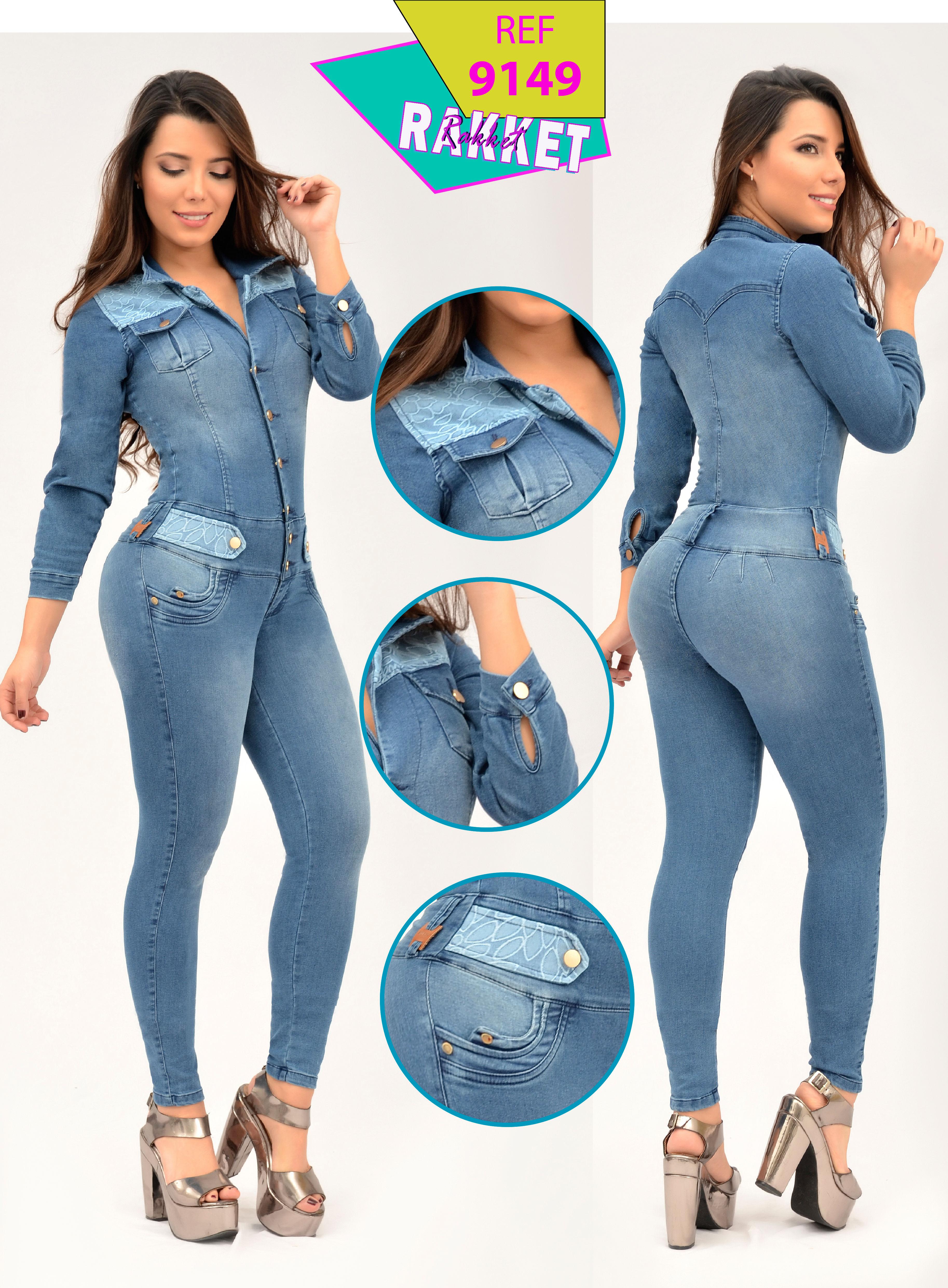 Ref. 006 -9149 Enterizos Levantacola Colombiano efecto super realce