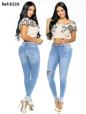 Ref. 041 -9226 Jean levantacola - Ropa Colombiana