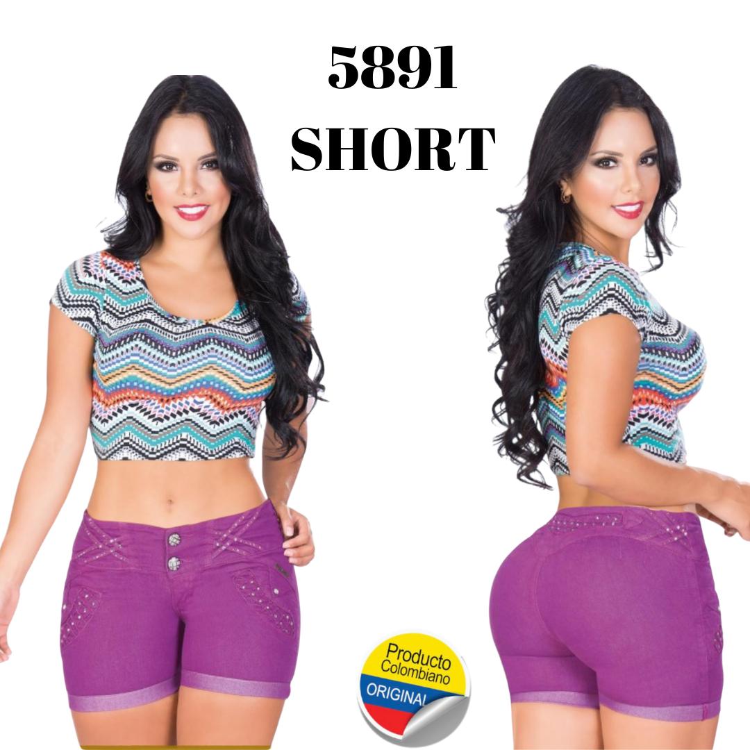 Ref. 001 -5891 Short colombiano levanta cola