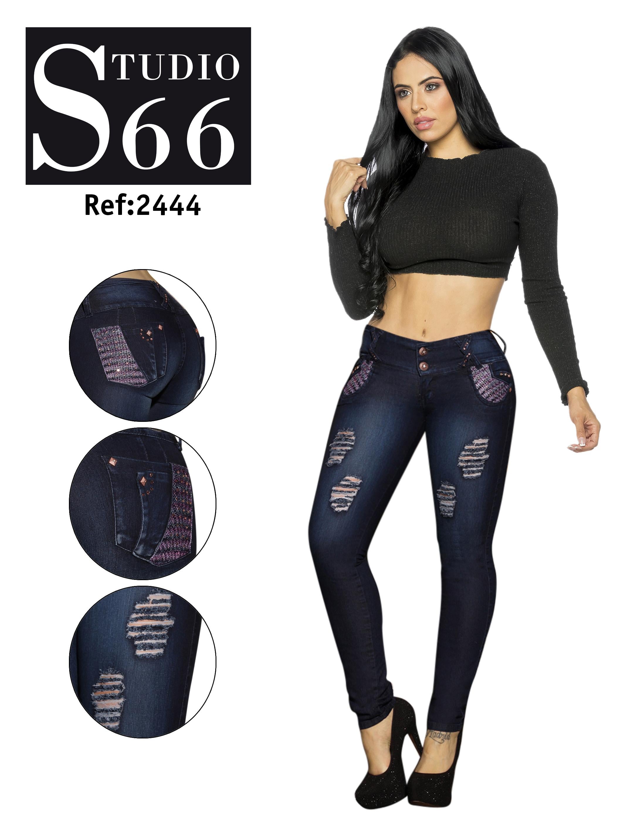 Ref. 014 -2444 Jean Belleza que Seduce - Ropa Colombiana