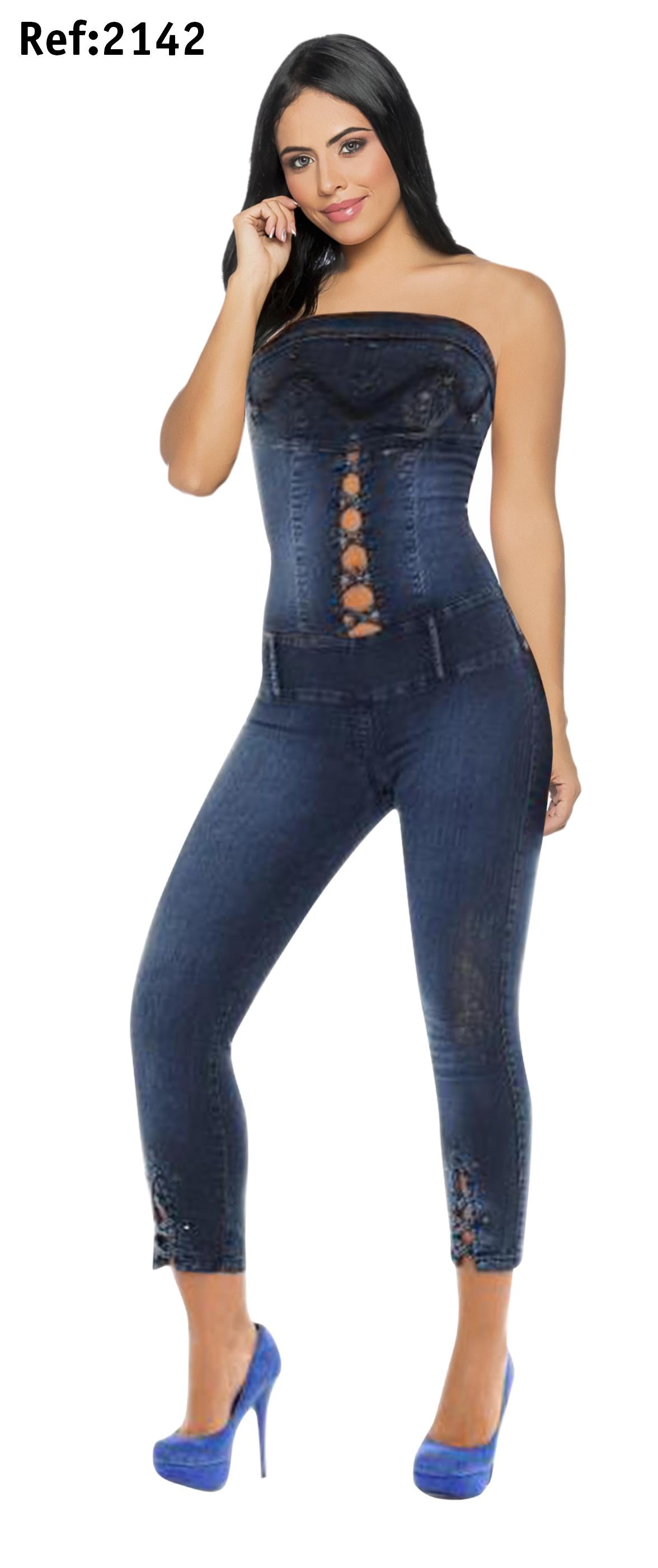 Ref. 007 -2142 Enterizo Sexy - Ropa Colombiana
