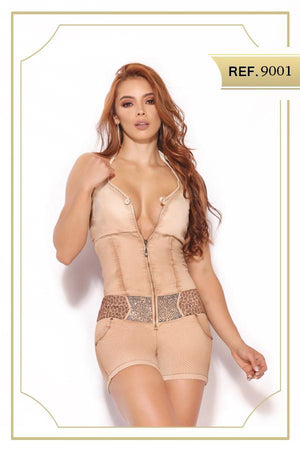 Ref. 030 -9001 Enterizo Corto Colombiano - Ropa Colombiana