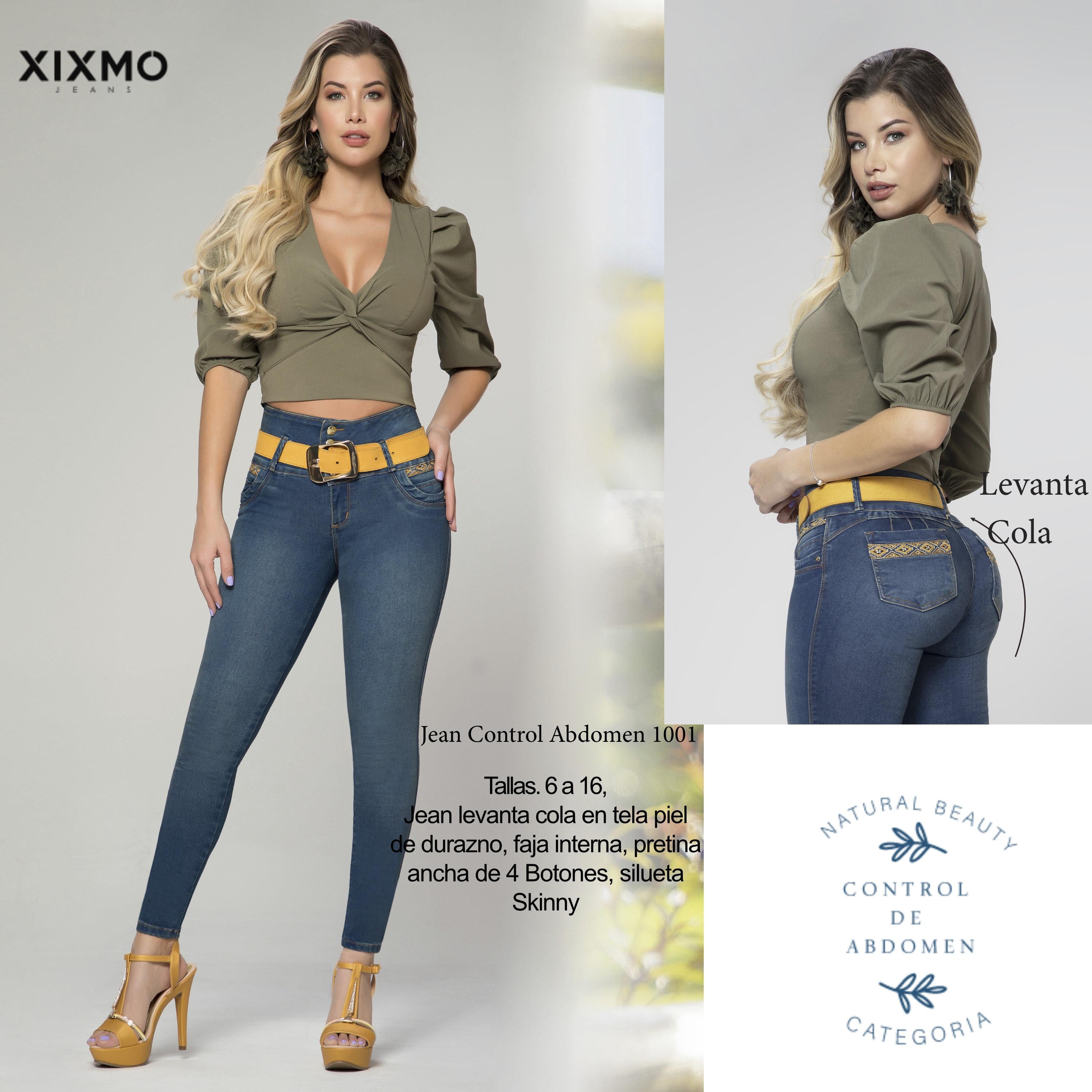 Ref. 072 -X1001 Oferta Jeans Colombianos Push up - Ropa Colombiana