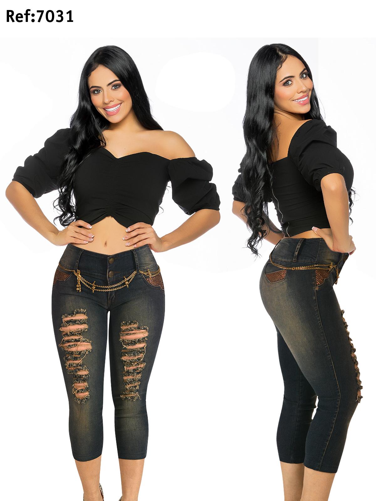 Ref. 030 -7031C Jean Capri - Ropa Colombiana