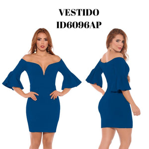 Ref. 003 -ID6096AP Vestido de fiesta - Ropa Colombiana