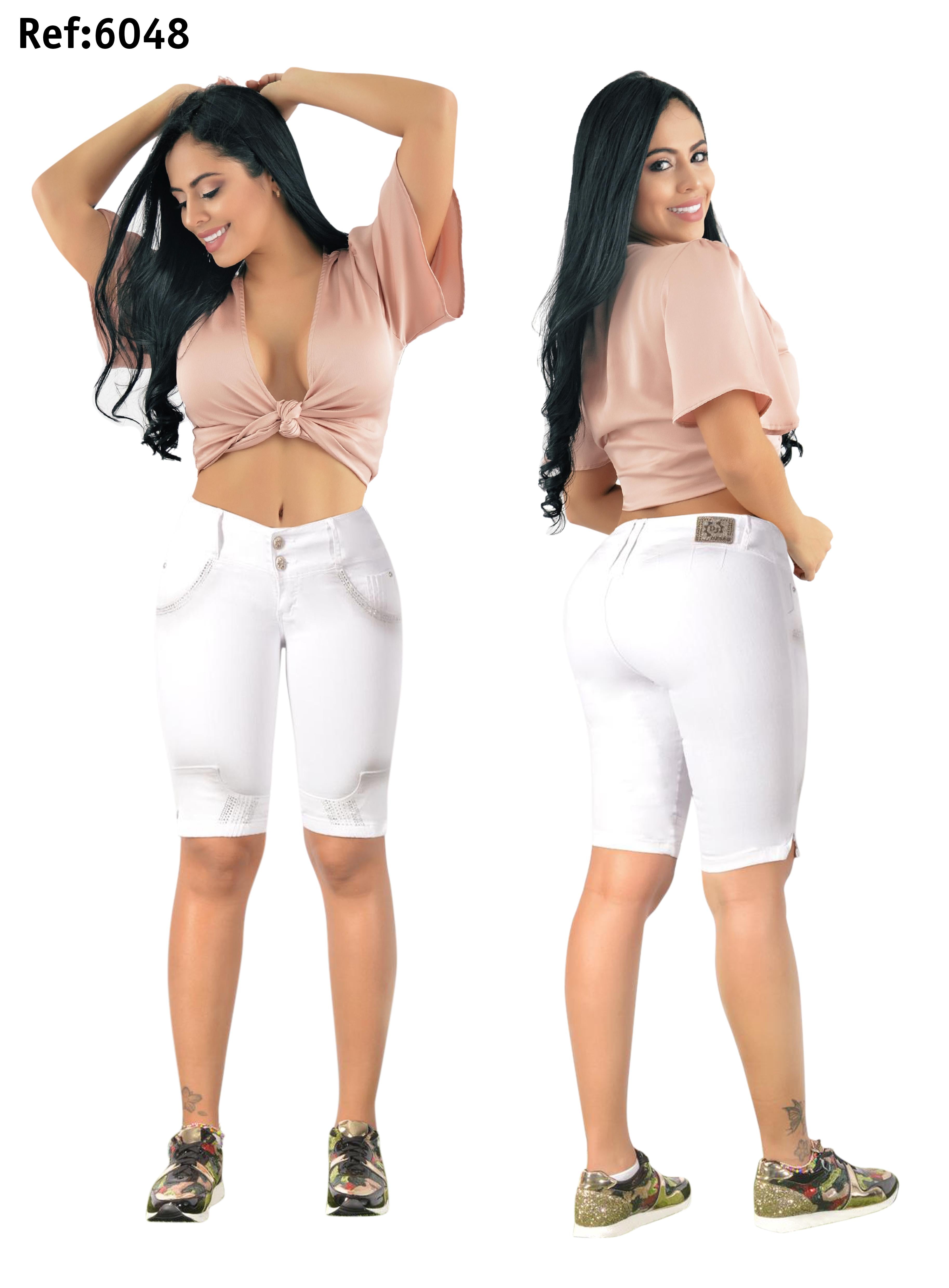 Ref. 006 -6048 Capri Colombiano Deseo Jeans - Ropa Colombiana