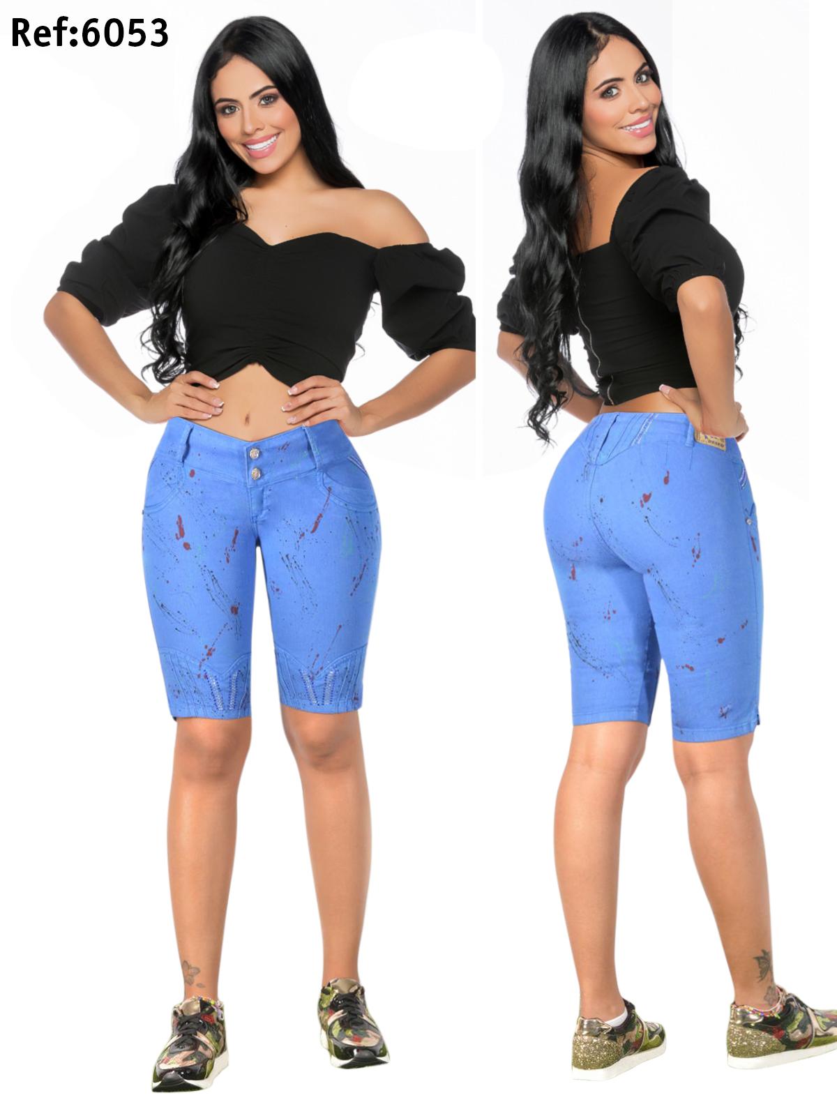 Ref. 006 -6053 Capri Deseo Jeans - Ropa Colombiana
